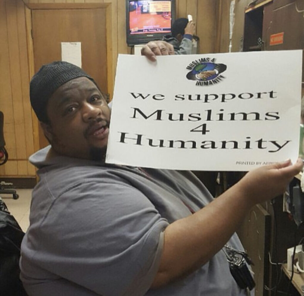 Community member supporting M4H