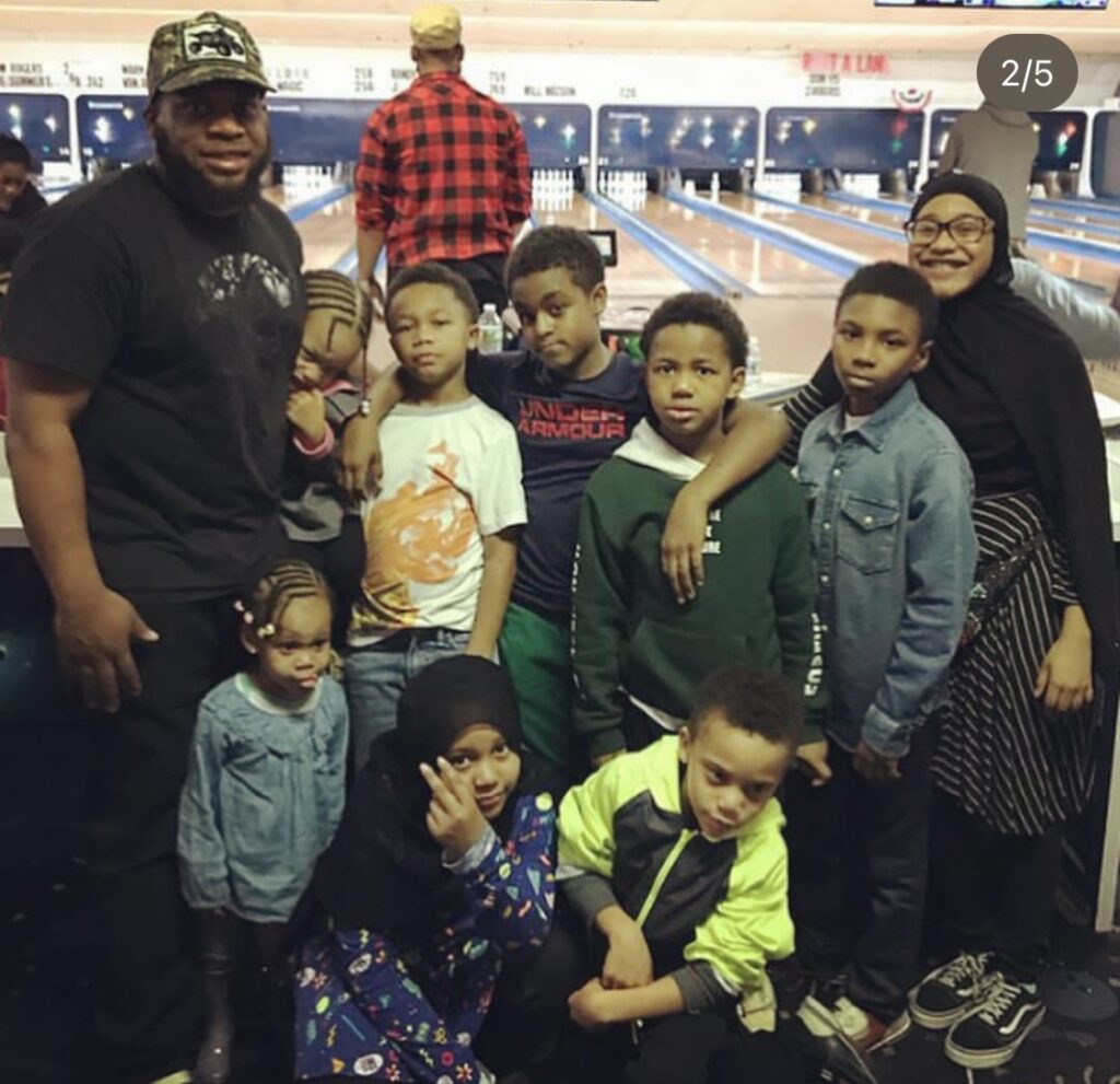 Family bowling event